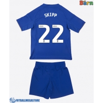 Fotballdrakt Barn Leicester City Oliver Skipp #22 Hjemmedraktsett 2025-26 Kortermet (+ Korte bukser)